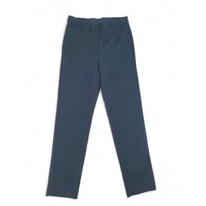 J.Jill Women's Stretch‎ Navy Pull-On Pants Size 2 Slim Ankle Cotton Blend EUC